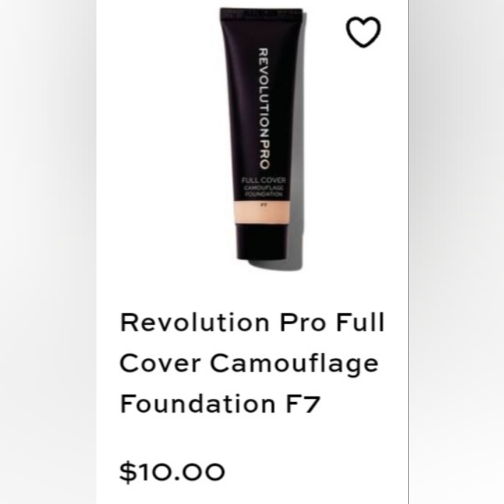 Revolution Pro Full Coverage, Shade F7
